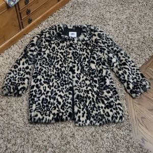 Women's size small cheetah fur coat
